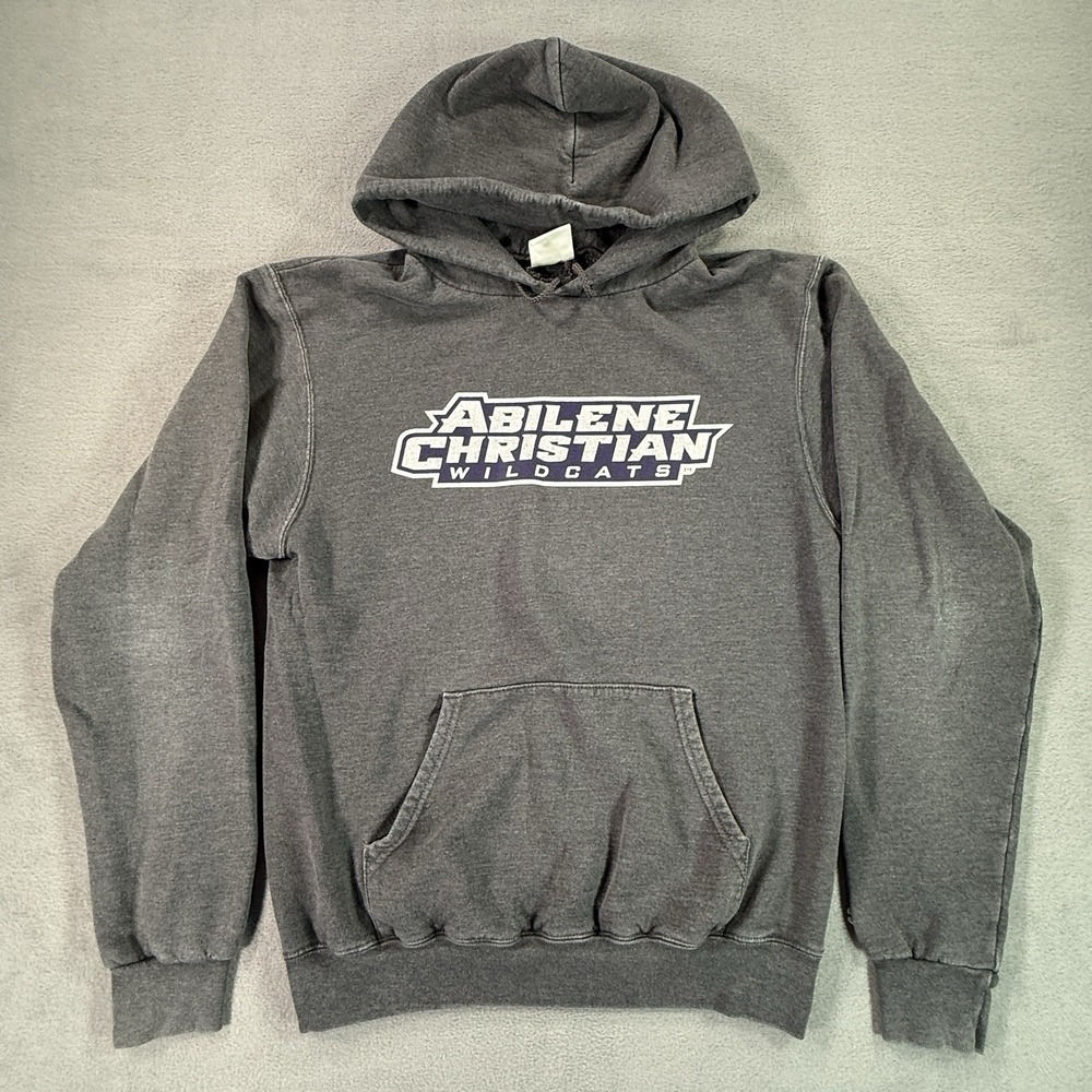 Abilene Christian University Champion Brand Gray Colored Hoodie Men's Size Small